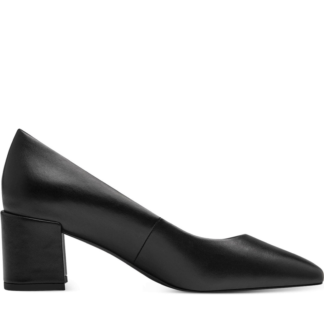 Marco Tozzi womens black bitto formal shoes | Vilbury London