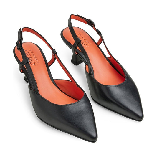 Tamaris womens black elegant part-open sandals | Vilbury London