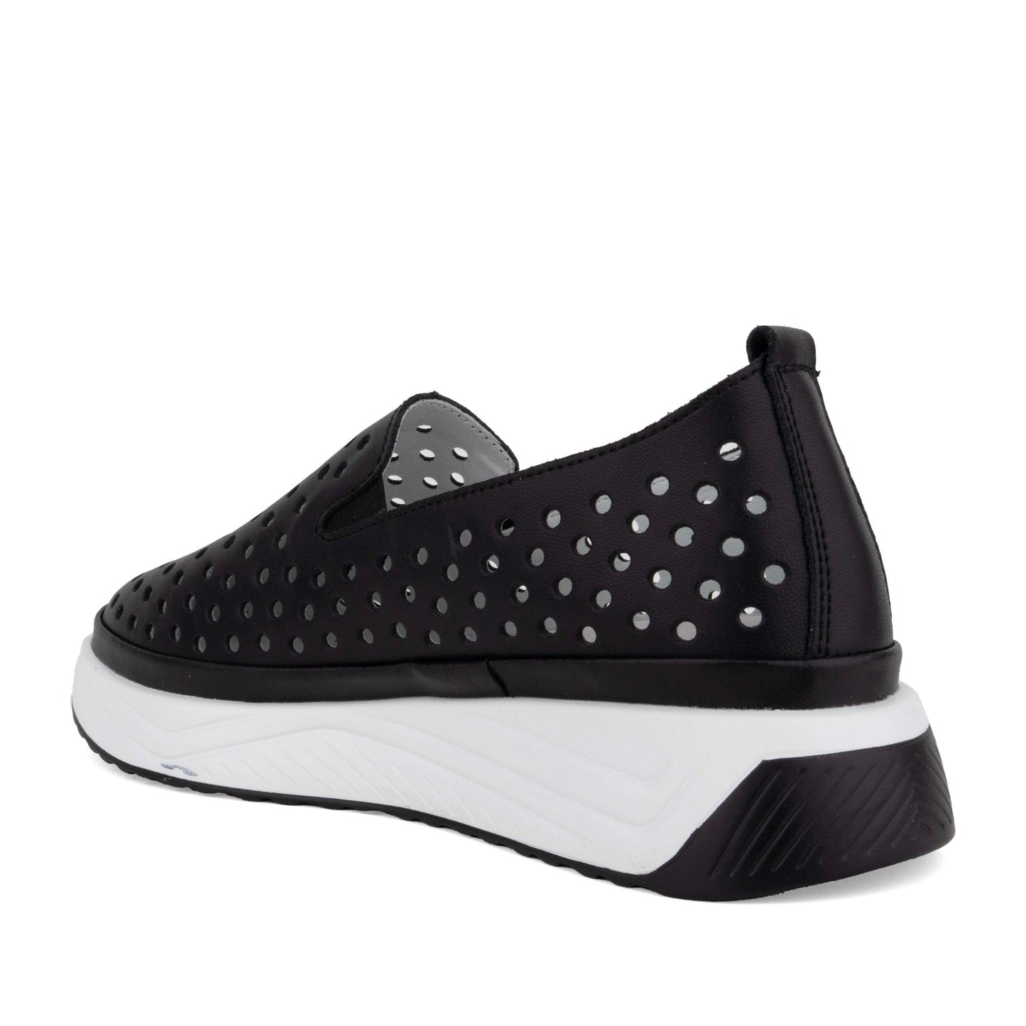 Women's White Wedge Fashion Sneakers