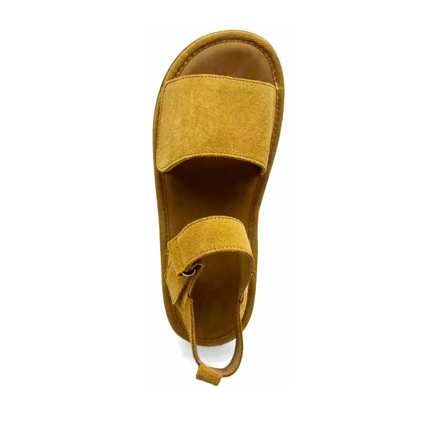 Women's Brown Wedge Open-Toe Sandals