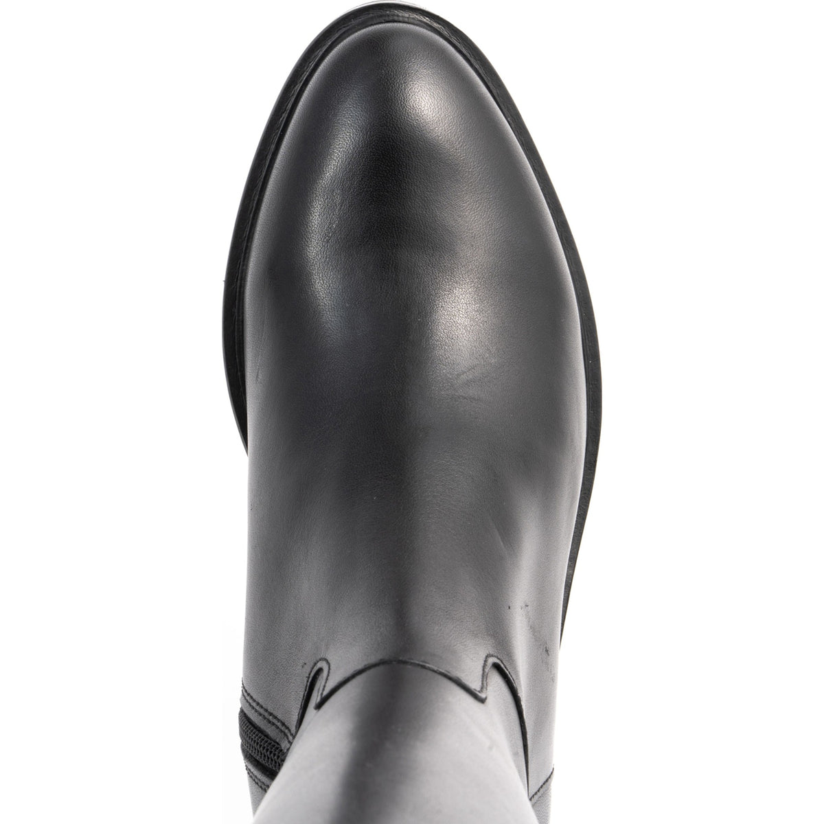 black casual closed boots