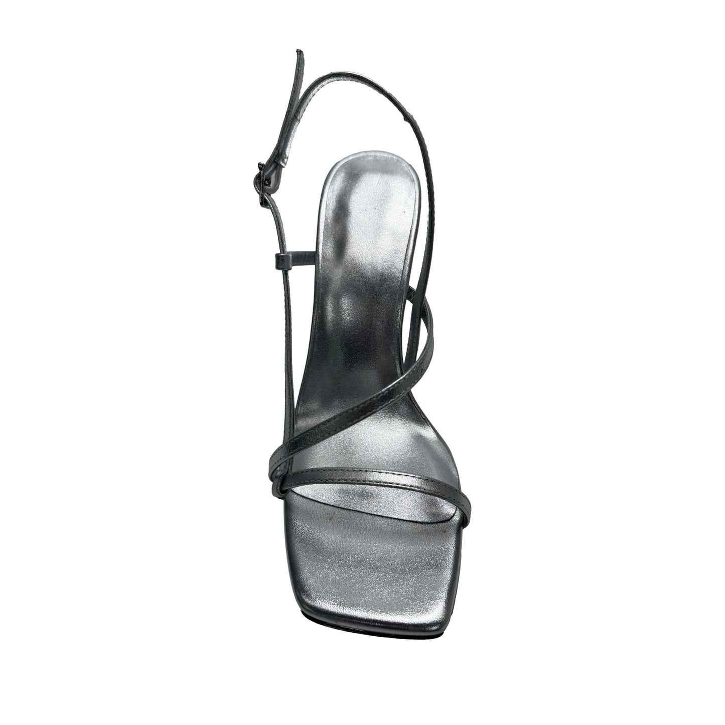 Women's Gray Dress Open-Toe Sandals