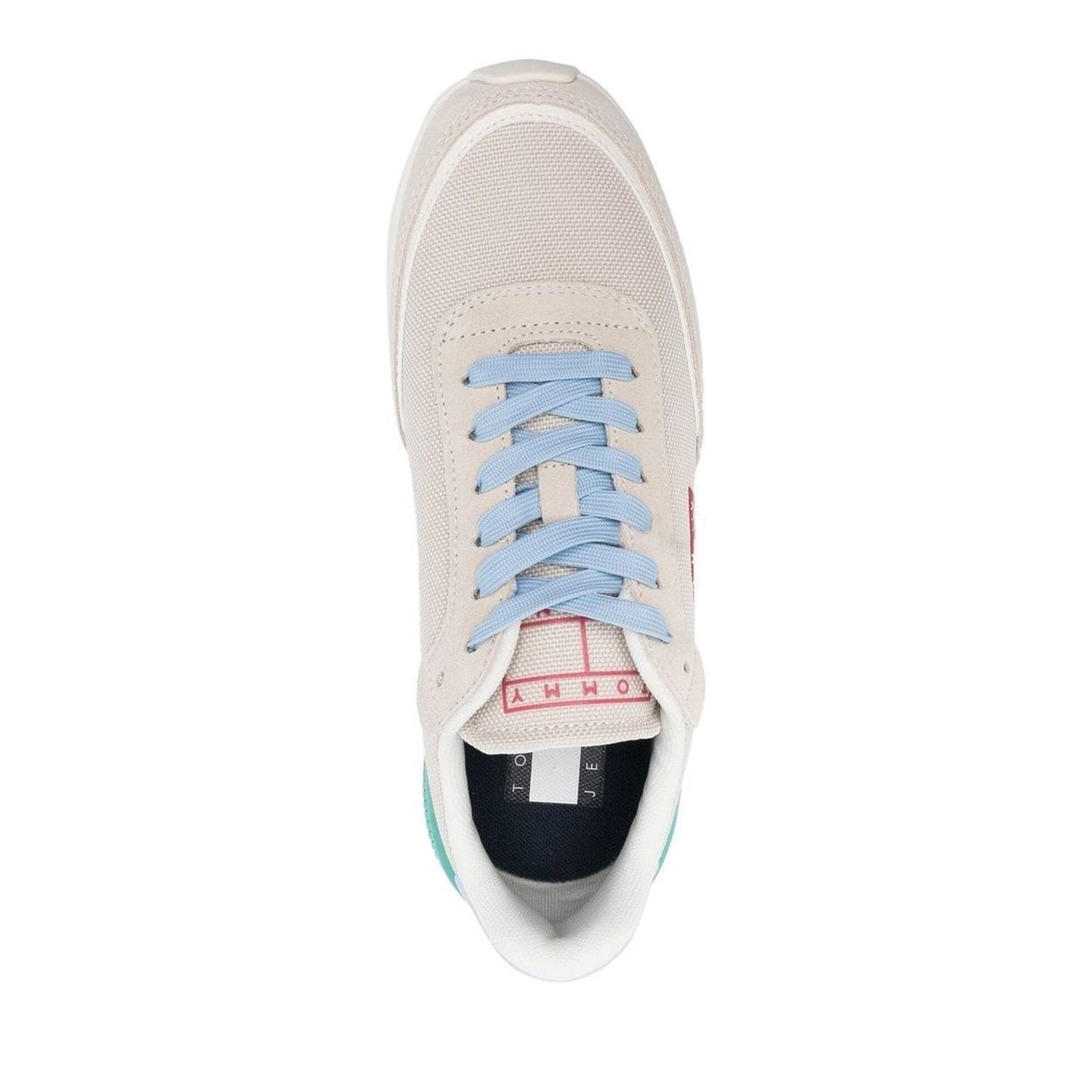 Tech Runner Women's Beige Athletic Sneakers
