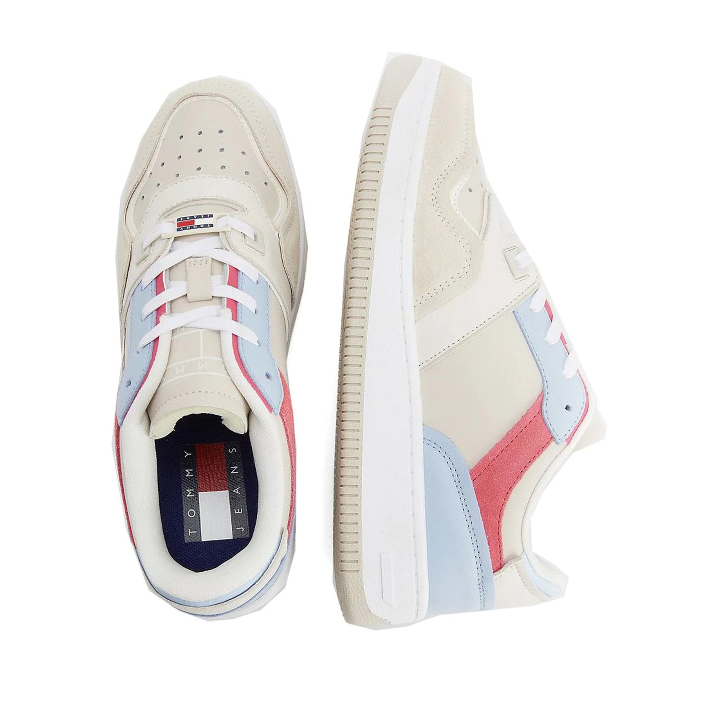 Basket Women's Beige Athletic Sneakers