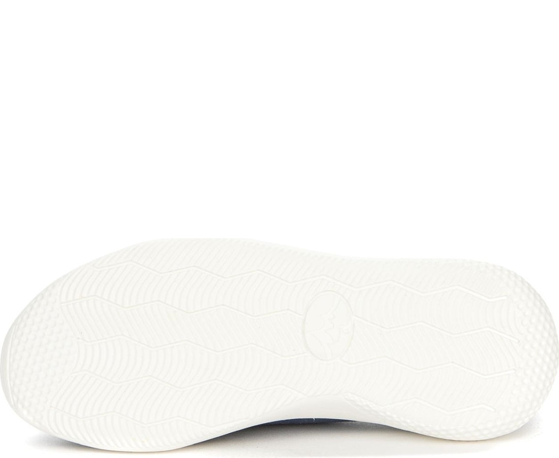 blue casual closed ballerinas