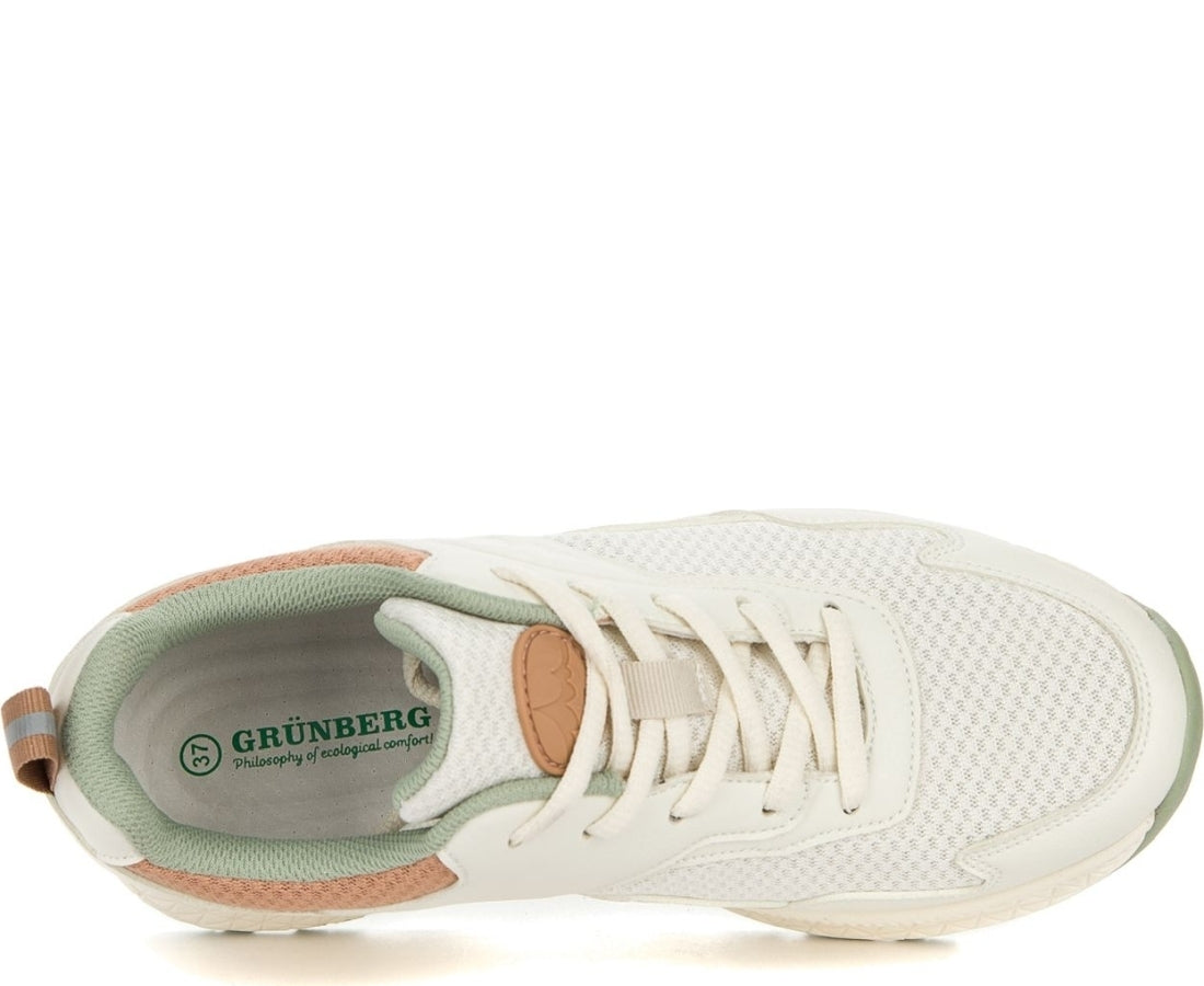 white casual closed sneakers