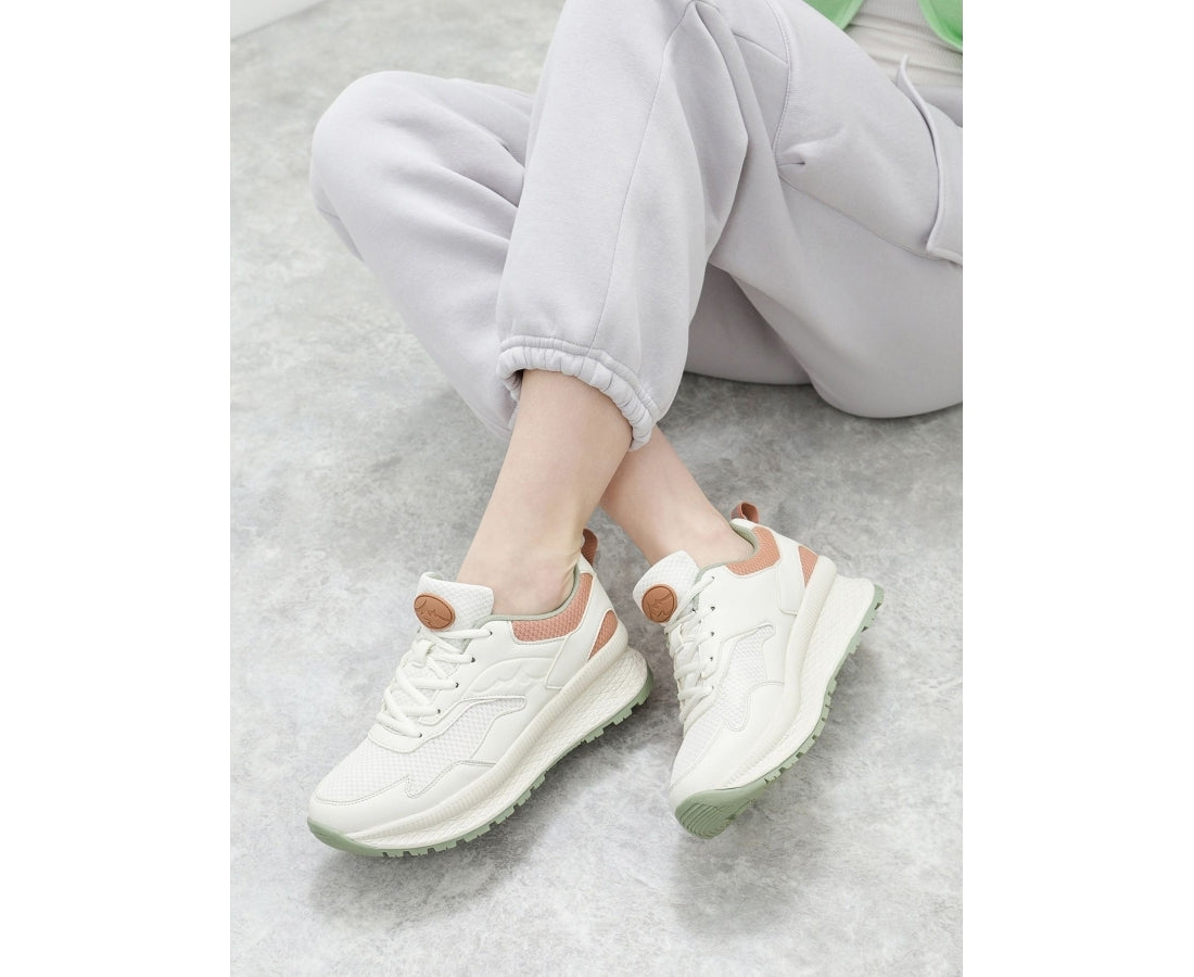 white casual closed sneakers