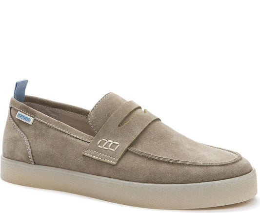 beige elegant closed loafers