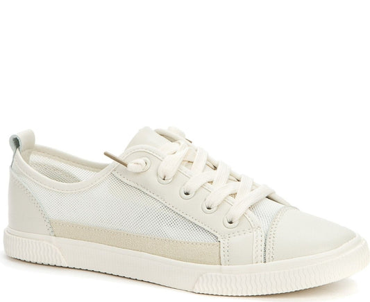 beige casual closed sneakers