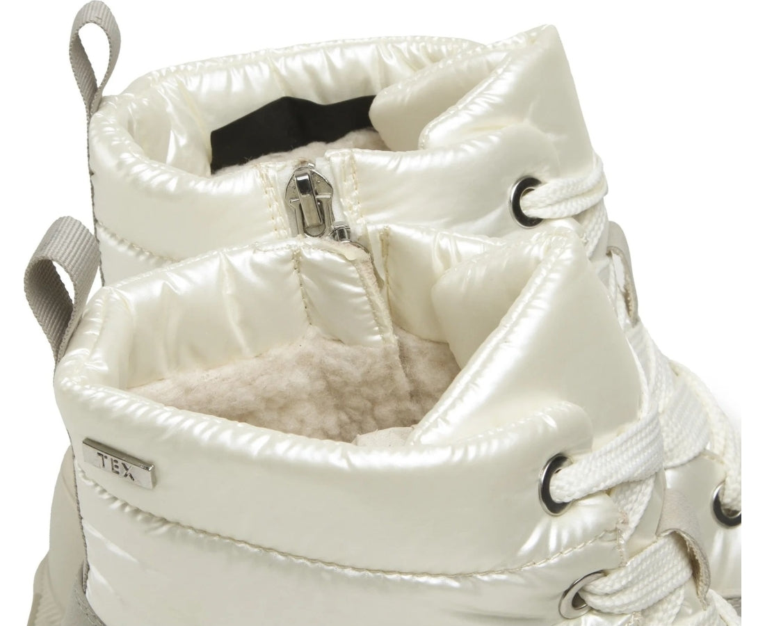 beige casual closed booties