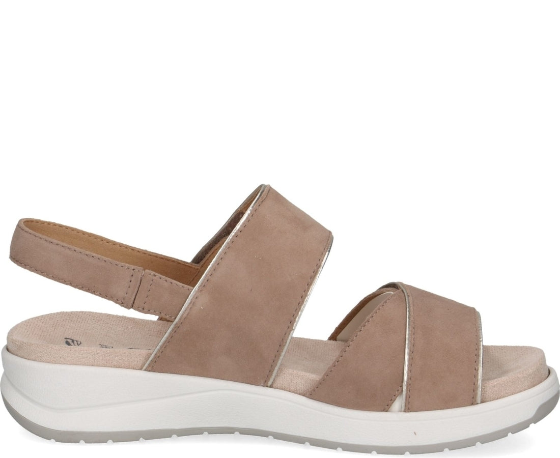 beige casual open sandals