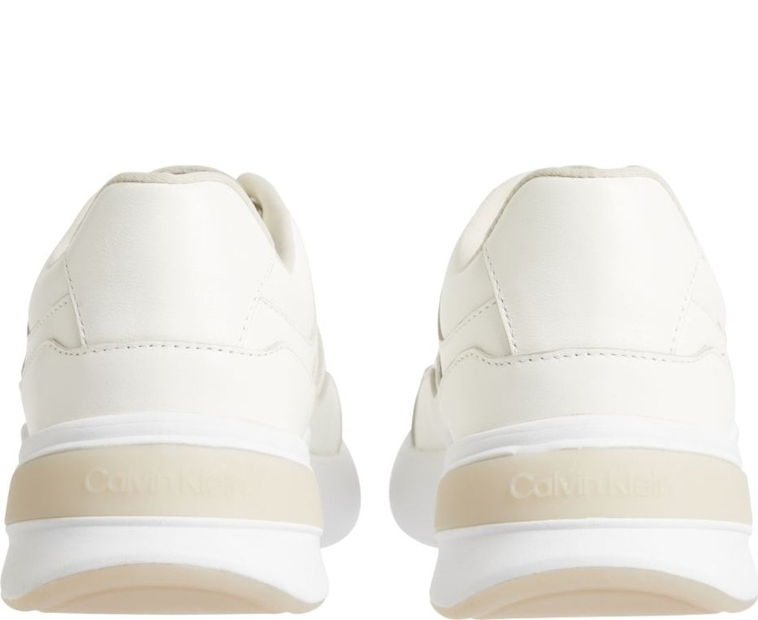 elevated lace up trainers