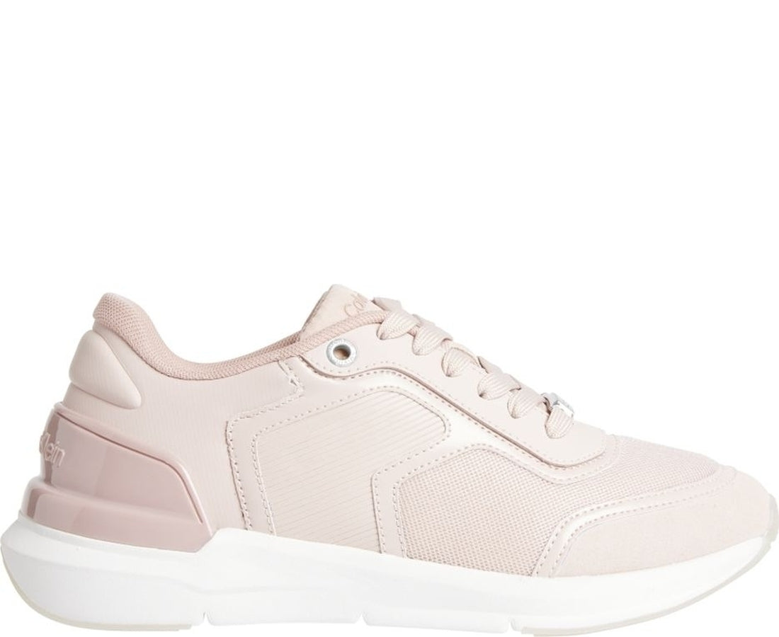 flexi lace up trainers