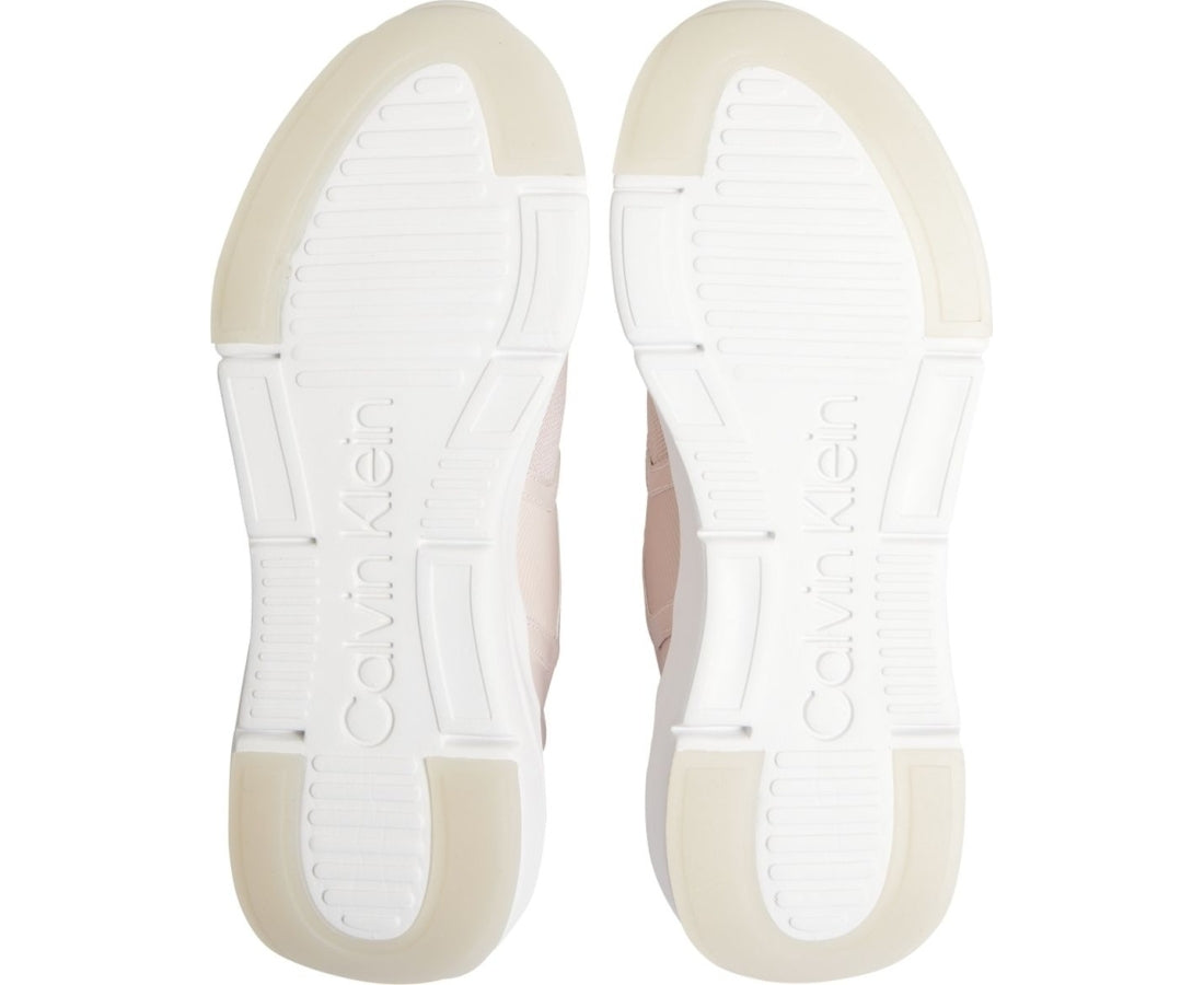 flexi lace up trainers