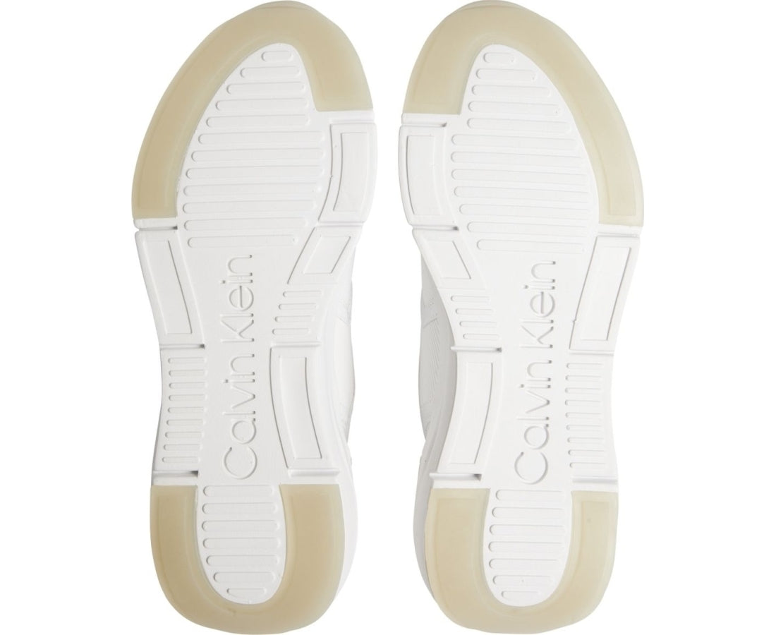 flexi lace up trainers
