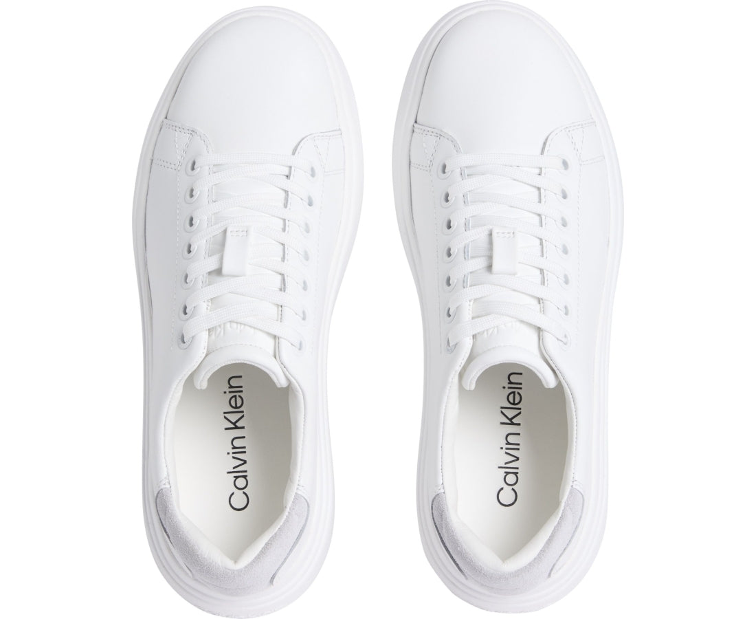 cupsole lace up leisure trainers