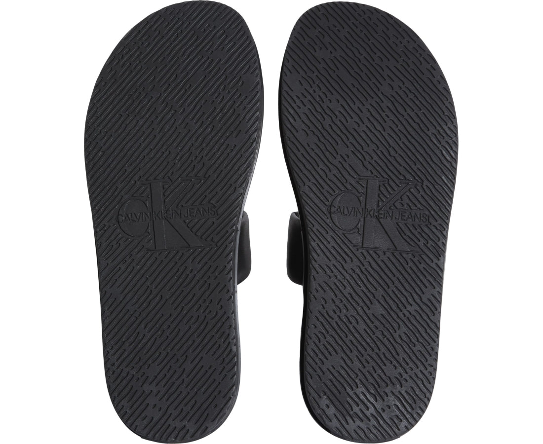 flat molded double sandals
