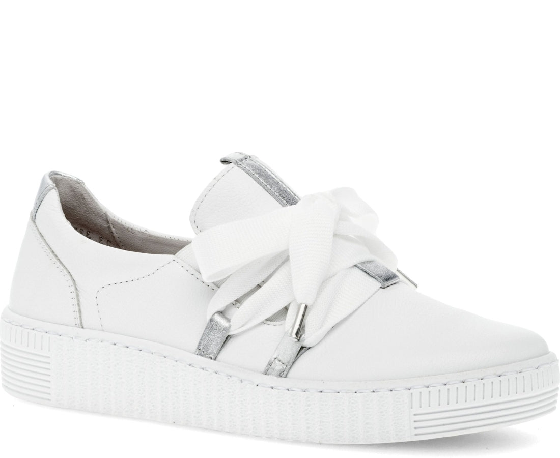 leisure trainers white