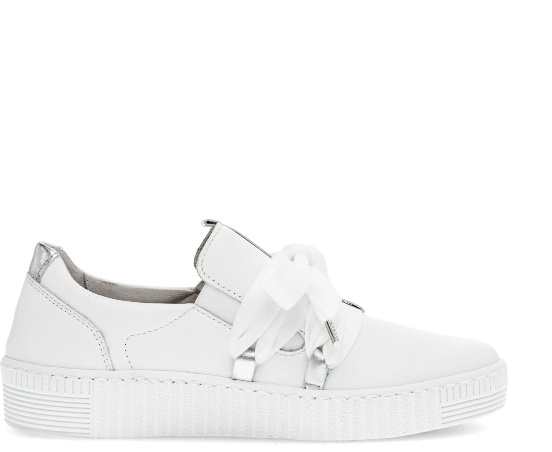 leisure trainers white