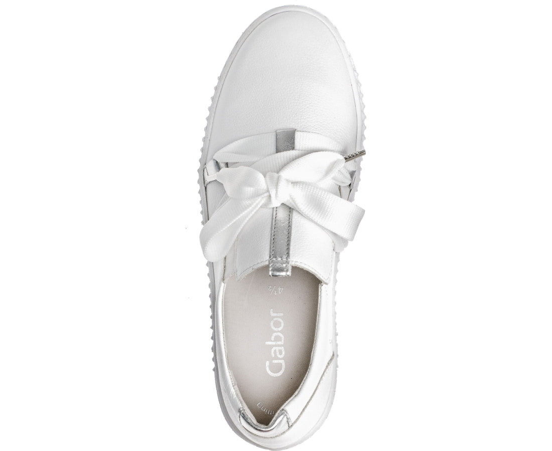 leisure trainers white