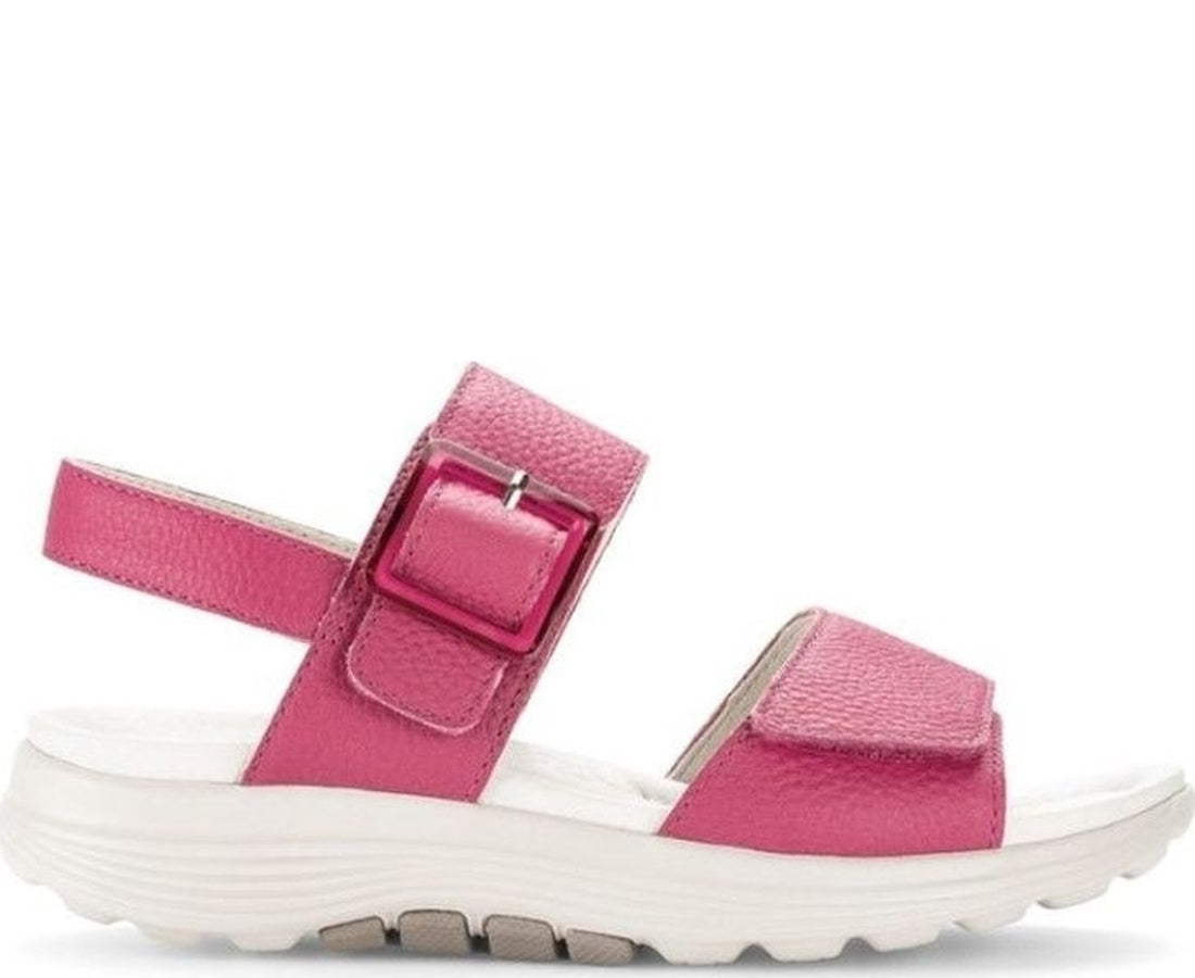 pink casual open sandals