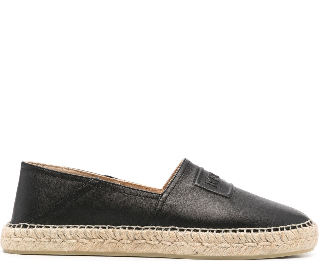 kenzo espadrille slip-on black