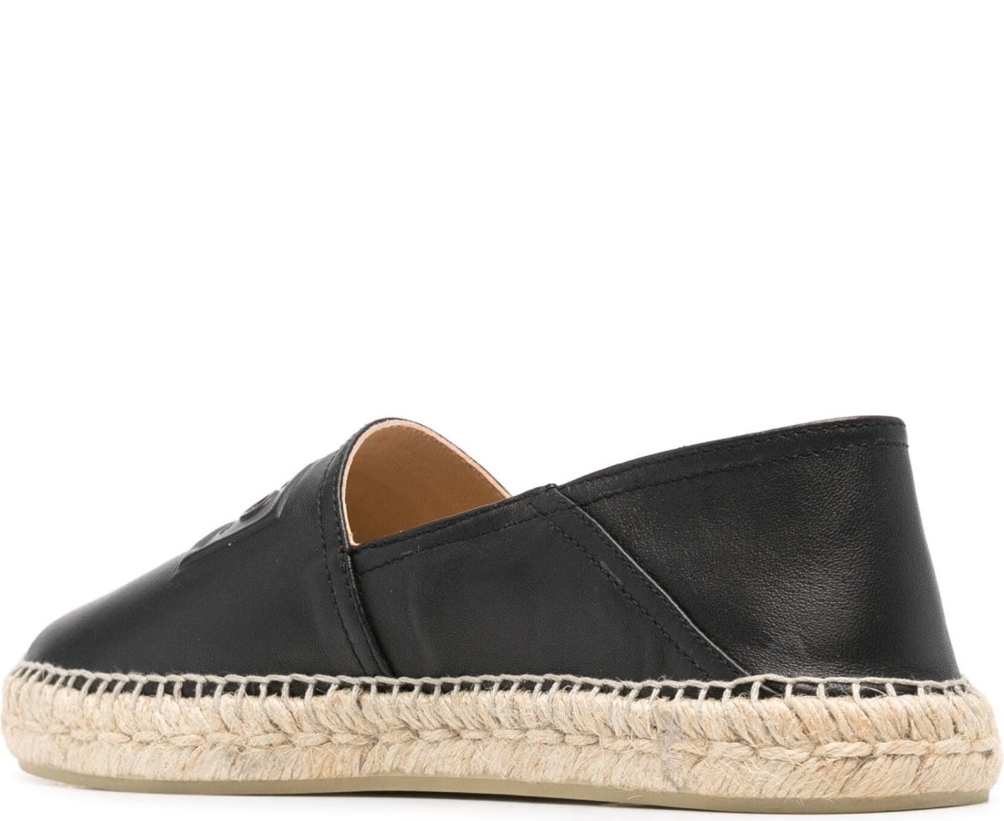 kenzo espadrille slip-on black