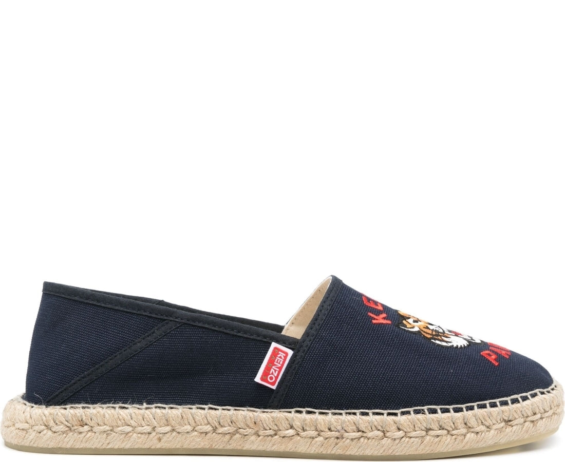 kenzo espadrille slip-on spe midnight blue