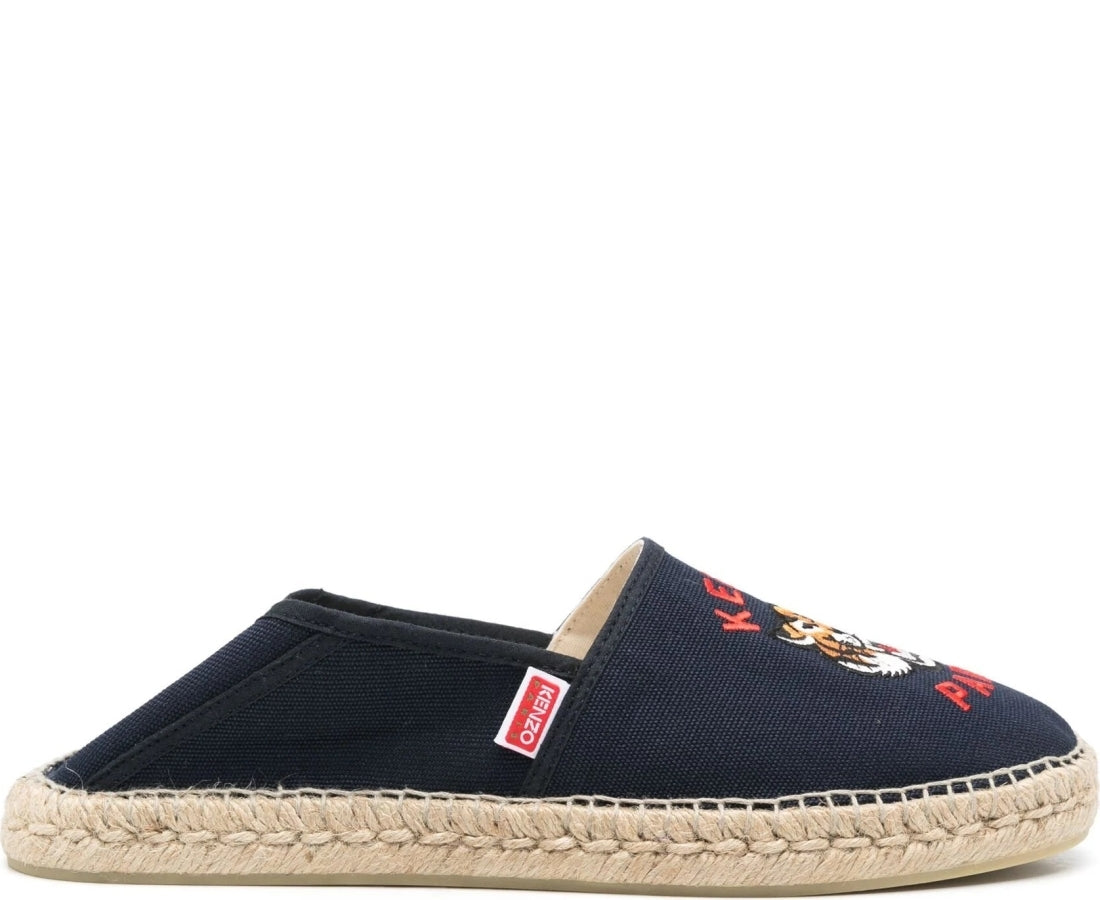 kenzo espadrille slip-on spe midnight blue