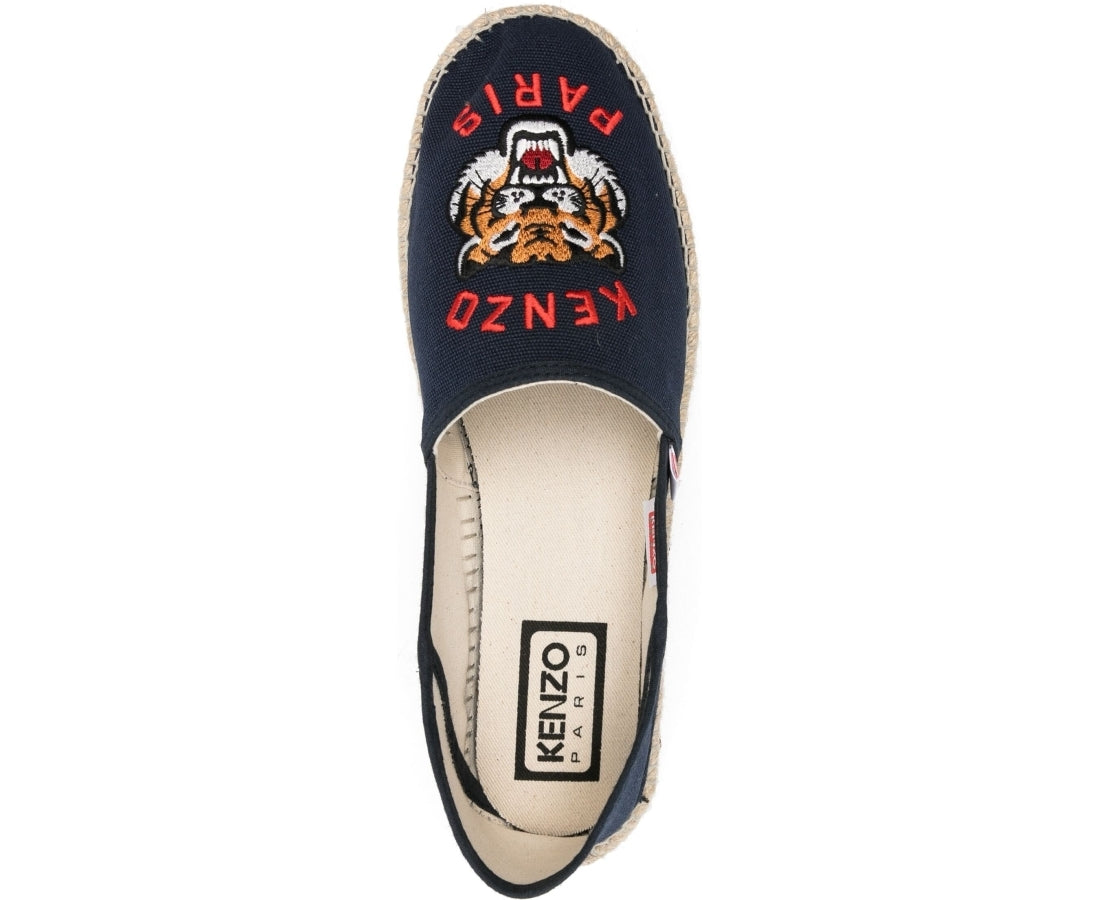 kenzo espadrille slip-on spe midnight blue