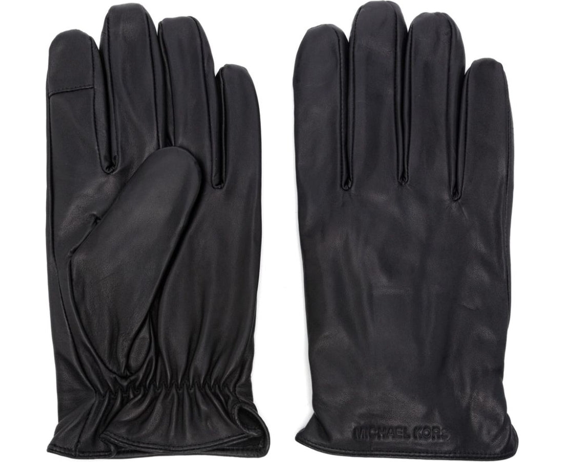 black casual gloves