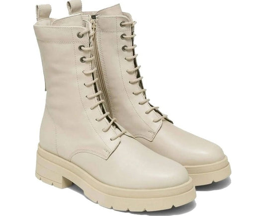 light taupe casual closed booties