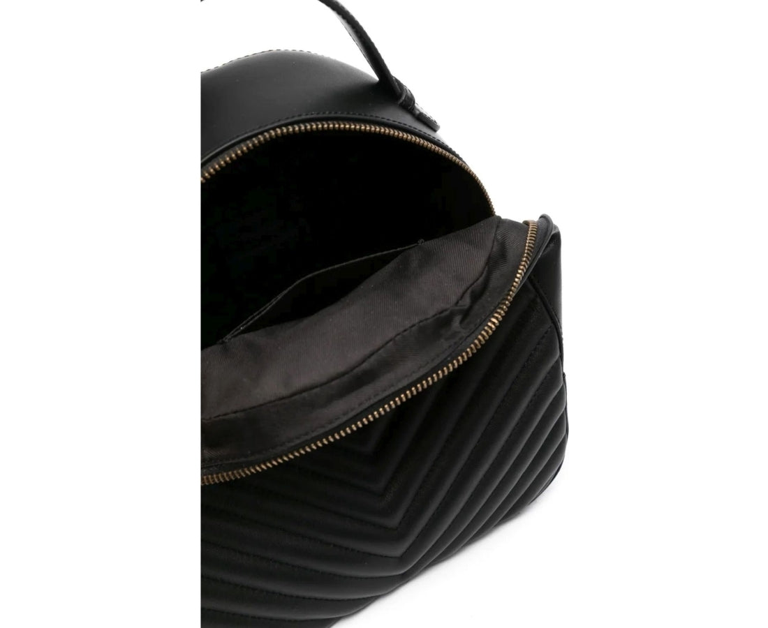 love chevron leather backpack