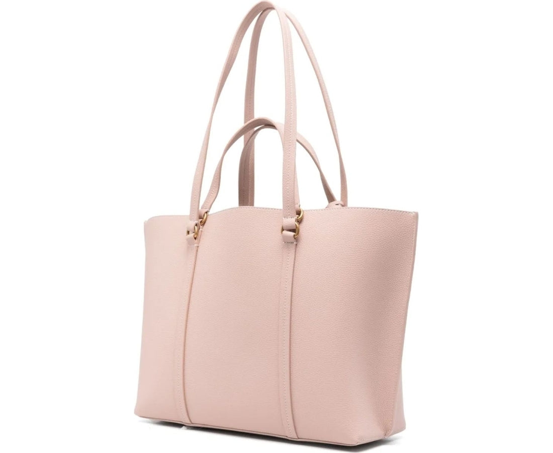 large lovebirds tote bag