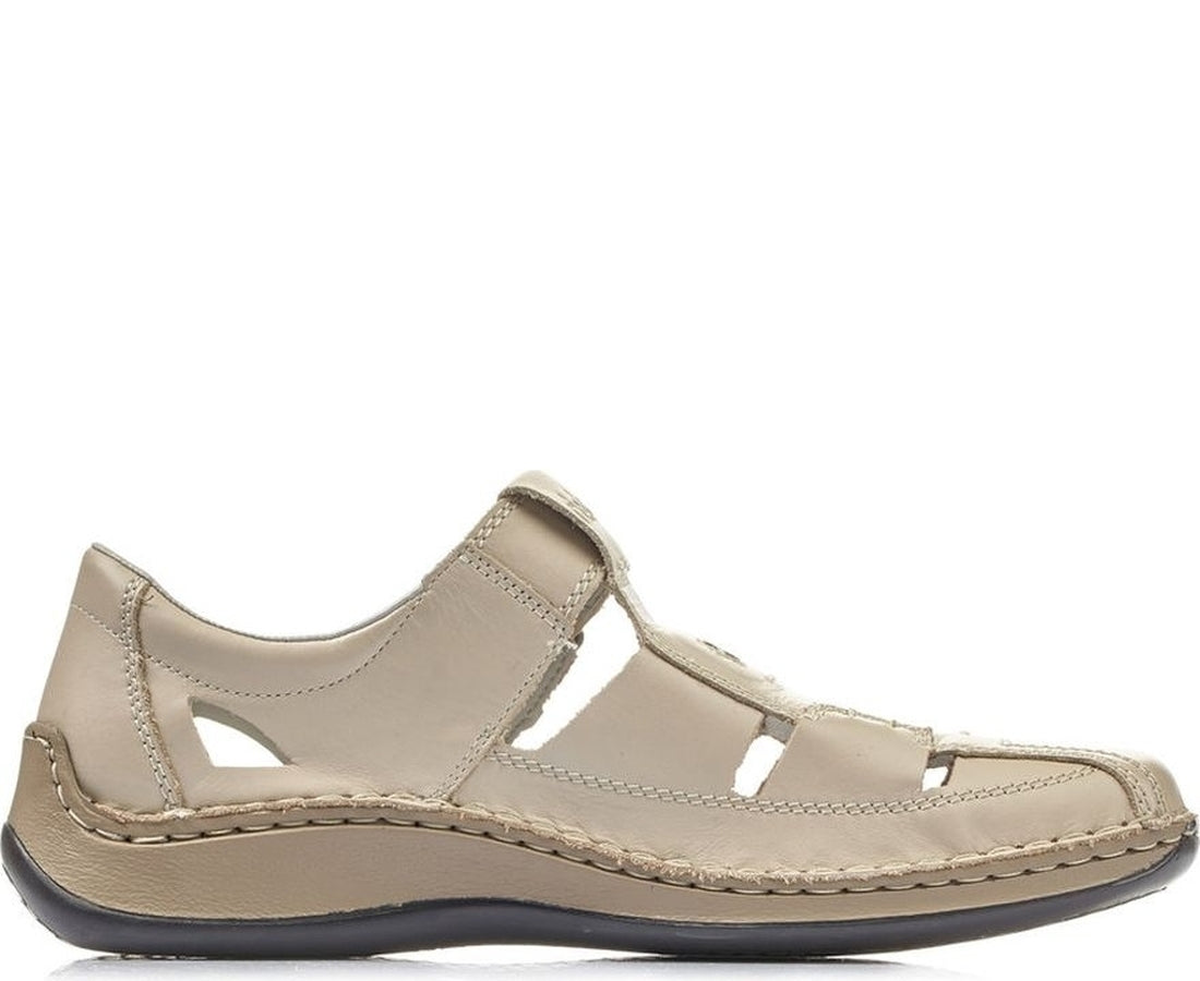 white casual closed sandals