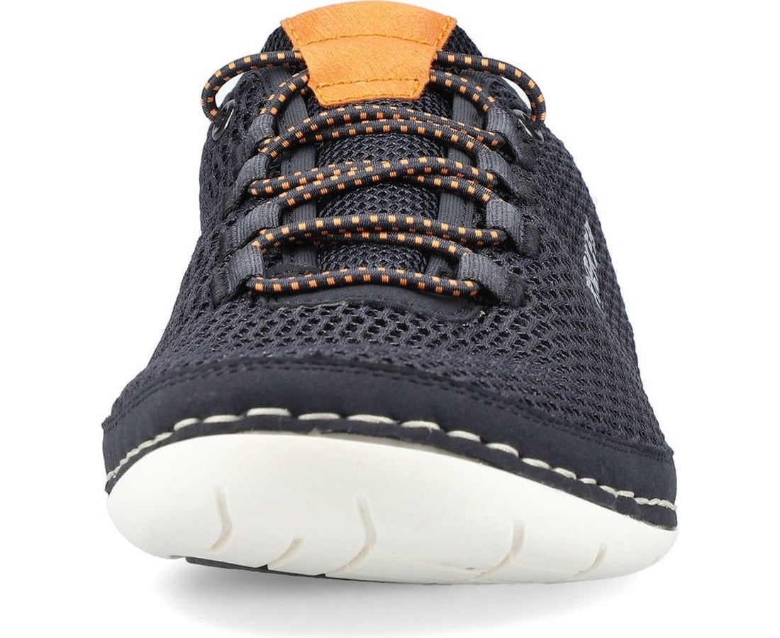 blue casual closed sport shoe