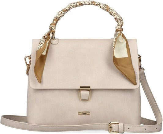 beige casual handbag