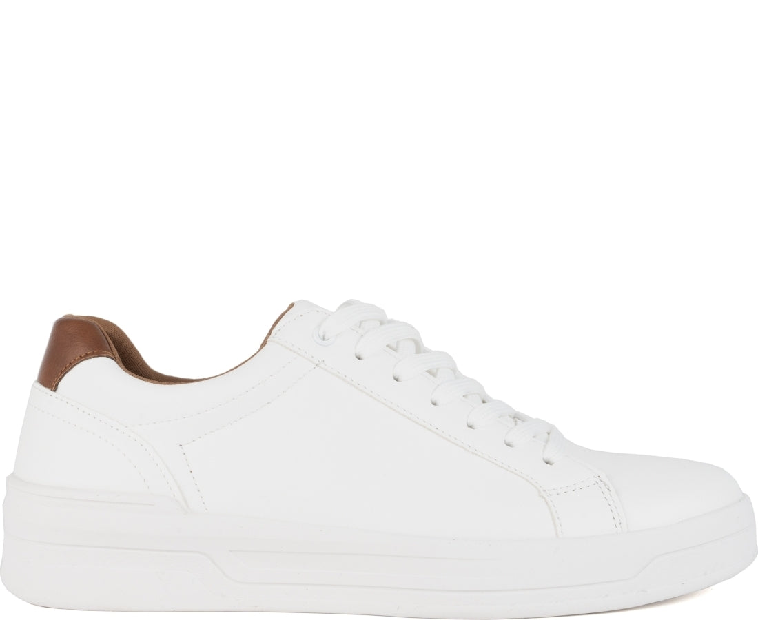 white closed sneakers