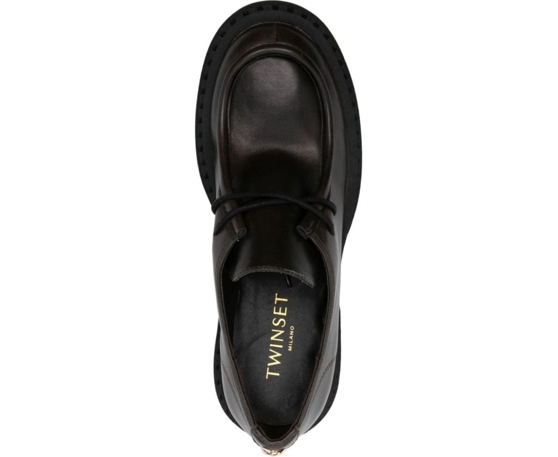 lace-ups with oval t loafers