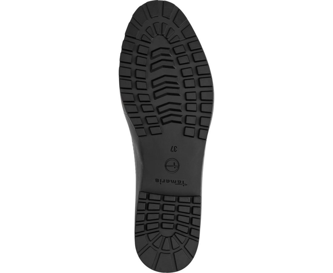 black casual closed slipper