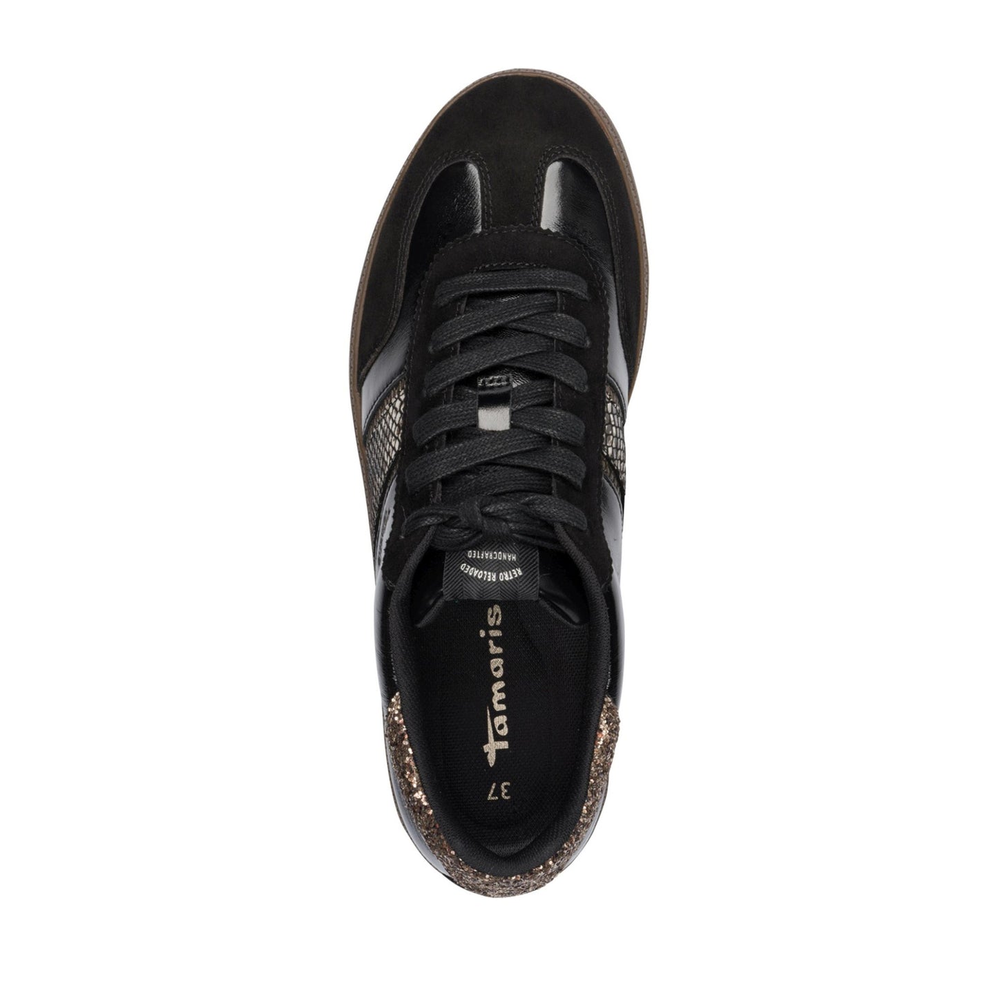 Women's Black Fashion Sneakers