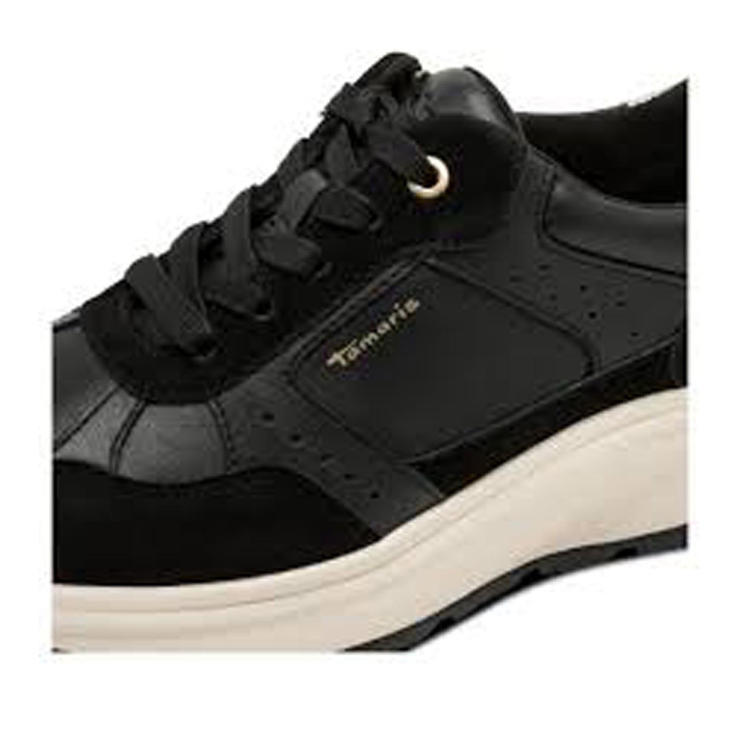 Women's Black Fashion Sneakers