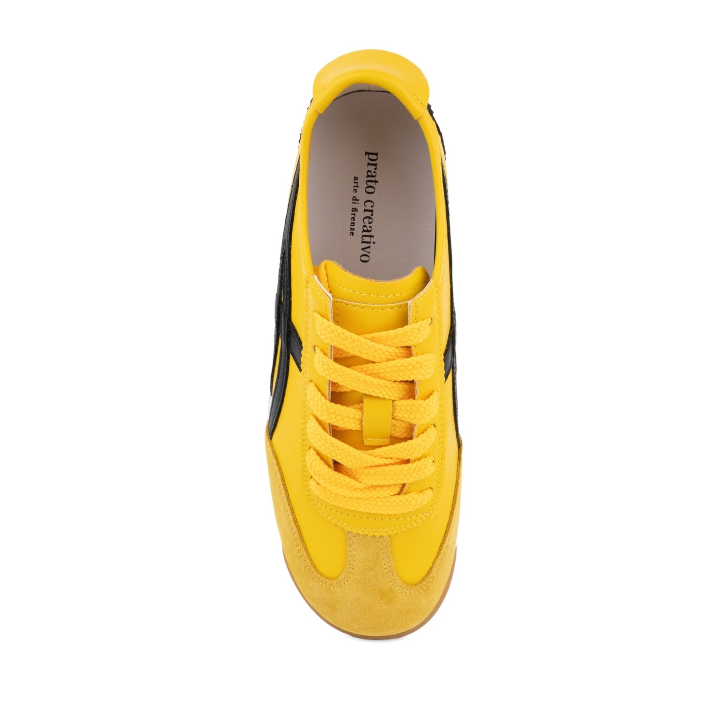 Women's Yellow Wedge Fashion Sneakers