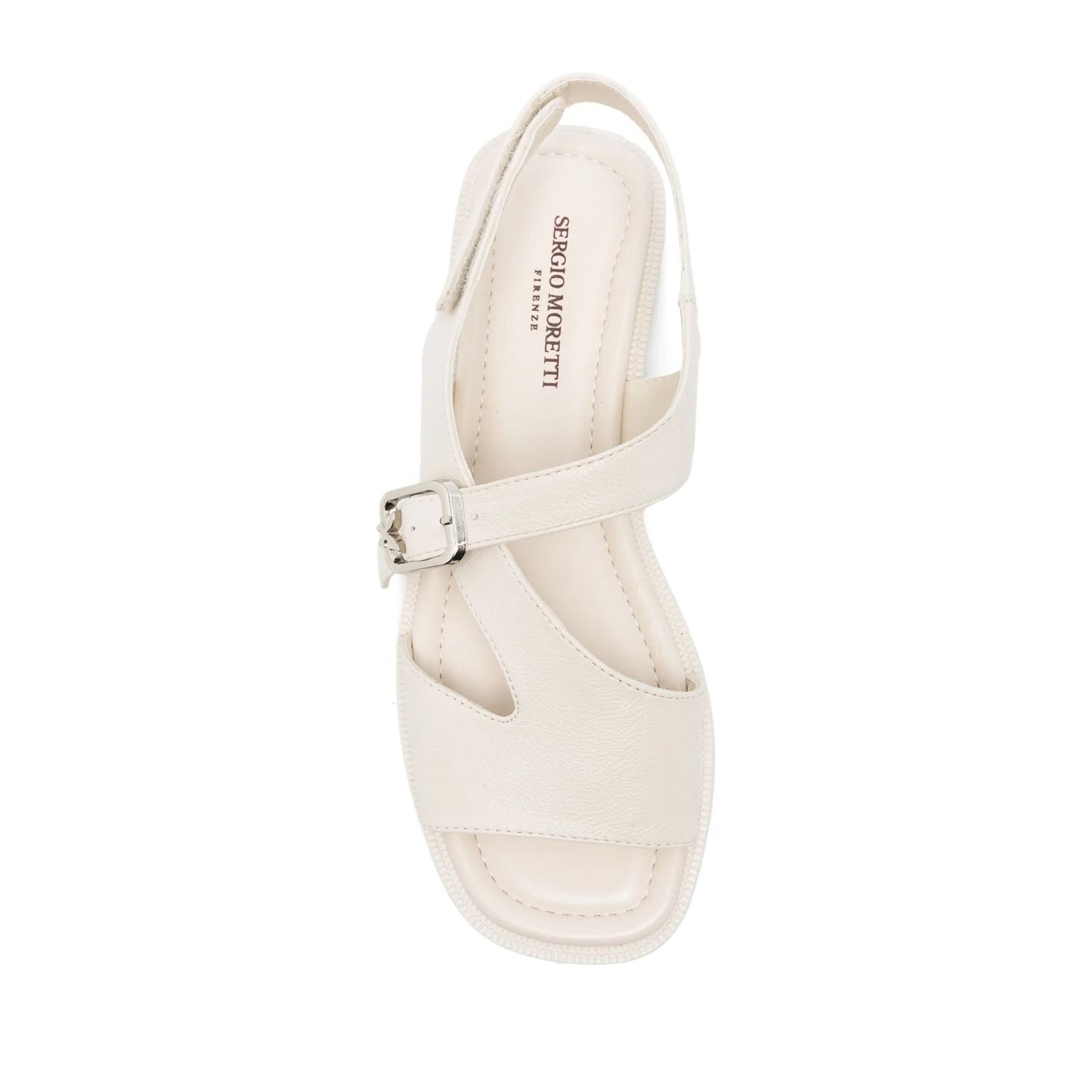 Women's White Open-Toe Sandals