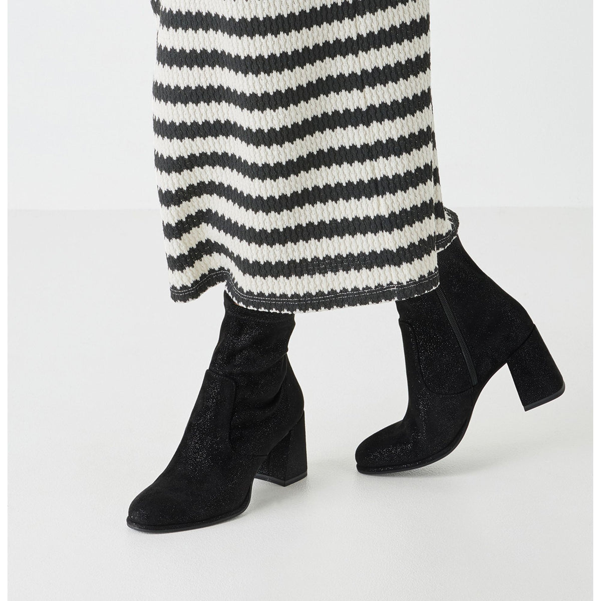 Women's Black Dress Ankle Boots