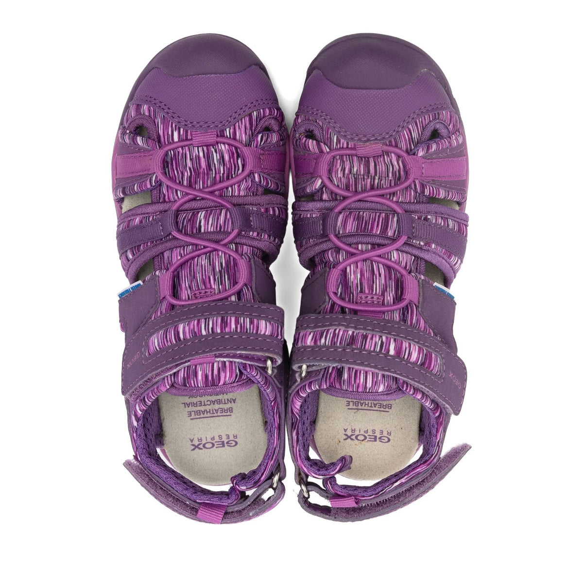 Girls' Purple Open-Toe Sandals