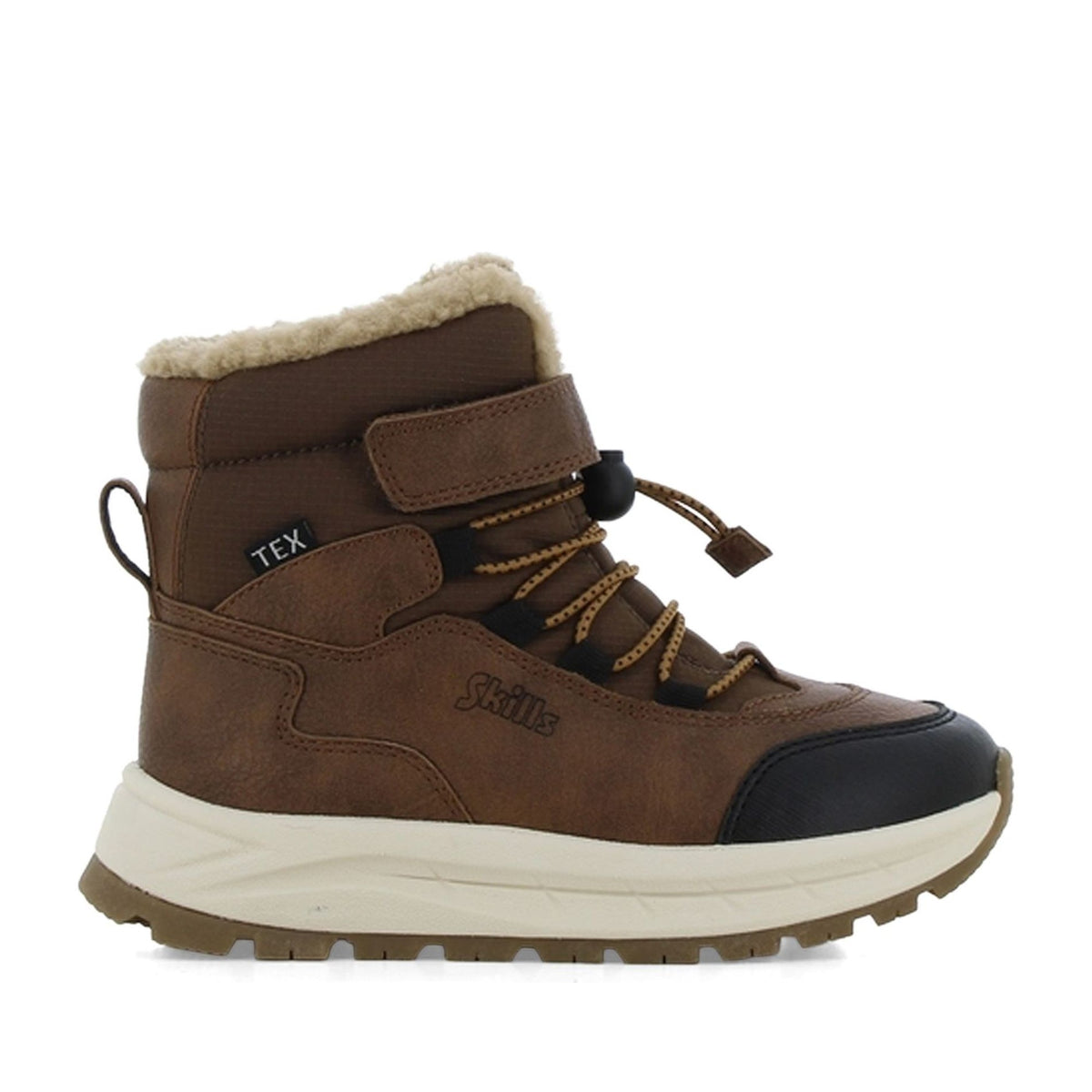 Girls' Black Insulated Ankle Boots