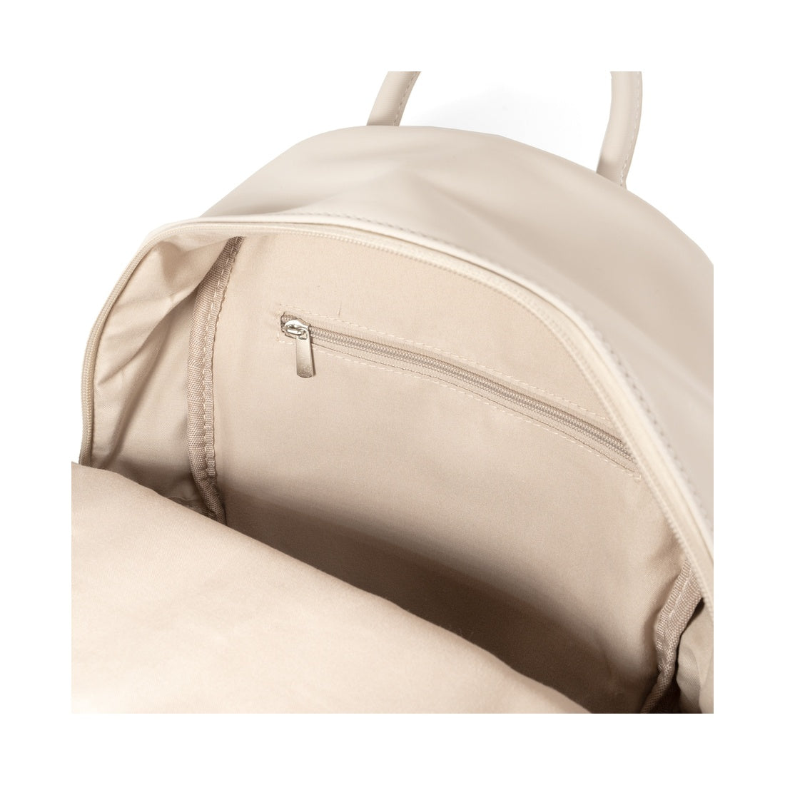 oatmeal beige backpack