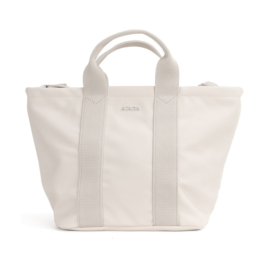 beige tote bag