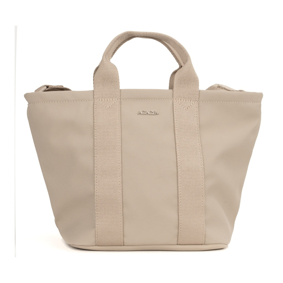 beige tote bag